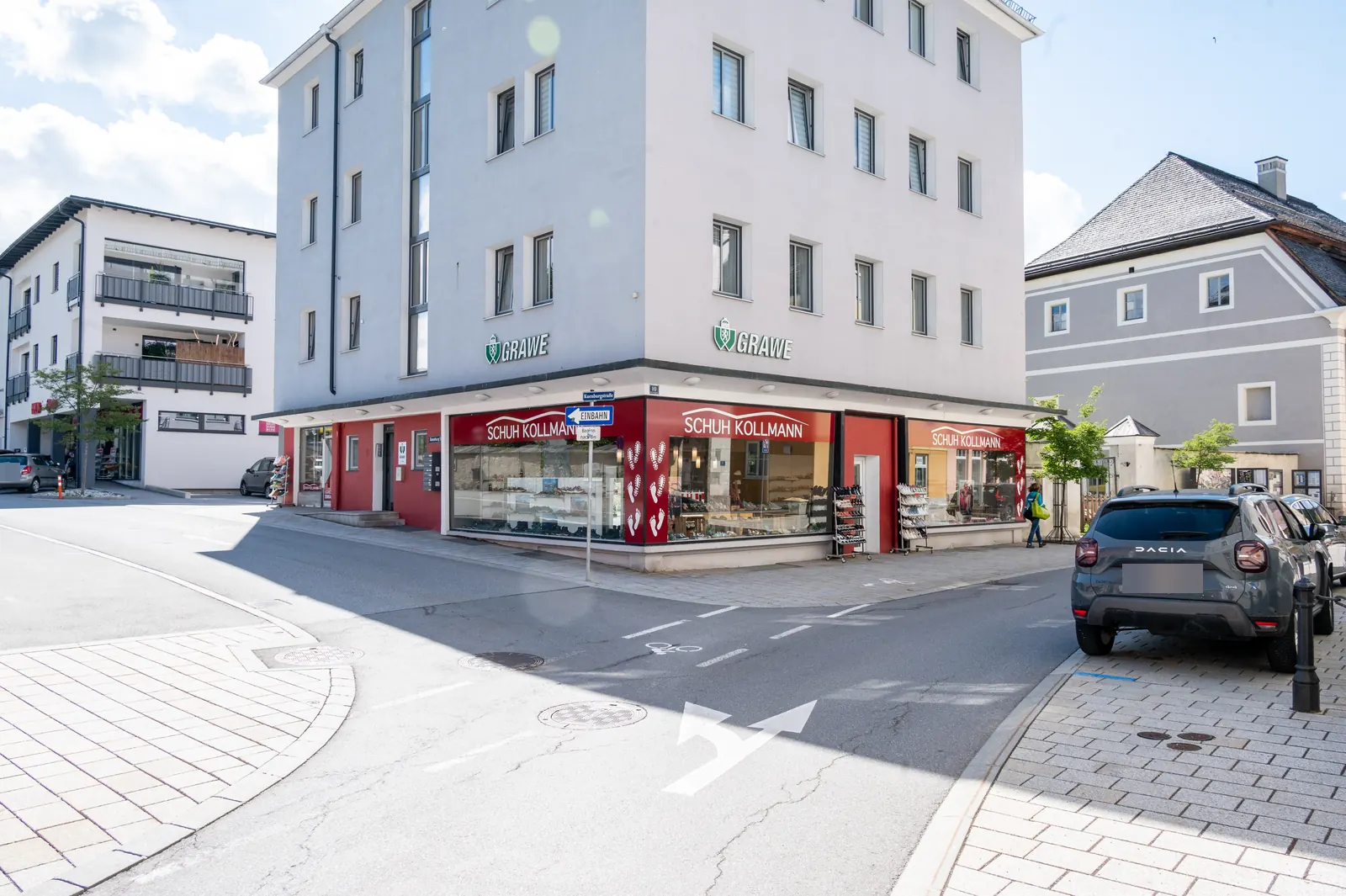 Schuh Kollmann Tamsweg – Eckhaus in der Kirchengasse